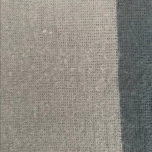 Calvin Klein Scarf Grey Stripe Black 72 X 9.5 Winter Fall - Picture 11 of 12